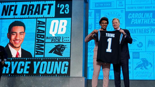 Bryce Young, primera selección global del Draft NFL 2023