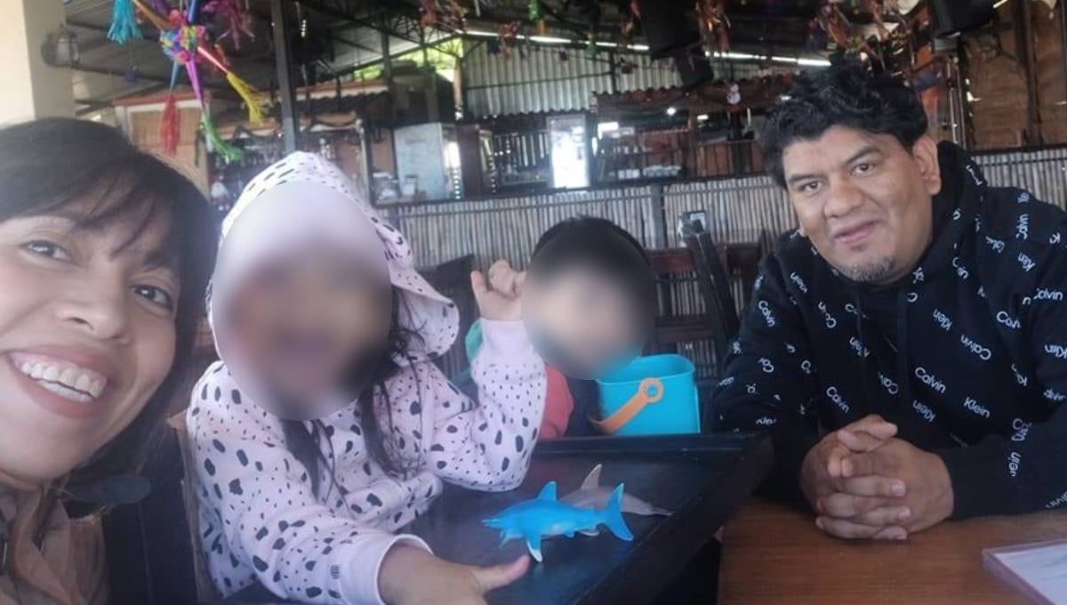 Francisco Gonzalo Prieto y su familia