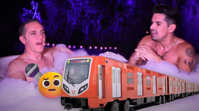 Las propuestas de Adrián Rubalcava para el Metro CDMX en entrevista en jacuzzi con Quique Galdeano