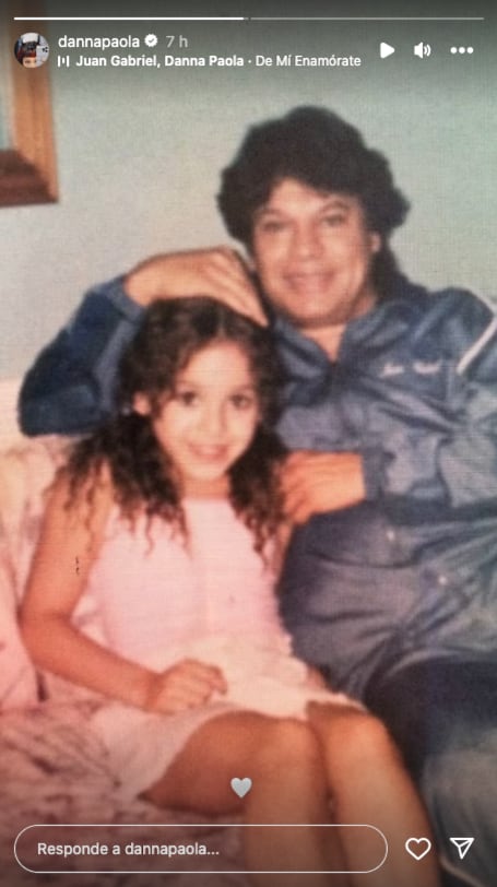 Danna Paola recuerda a Juan Gabriel previo al Día de Muertos con esta bonita foto