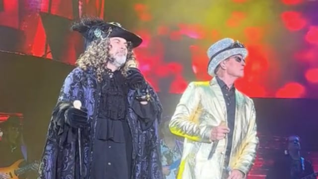 Emanuel Mijares y Emmanuel "disfrazados"