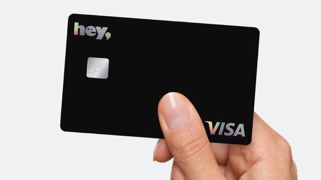 Tarjeta de Hey Banco