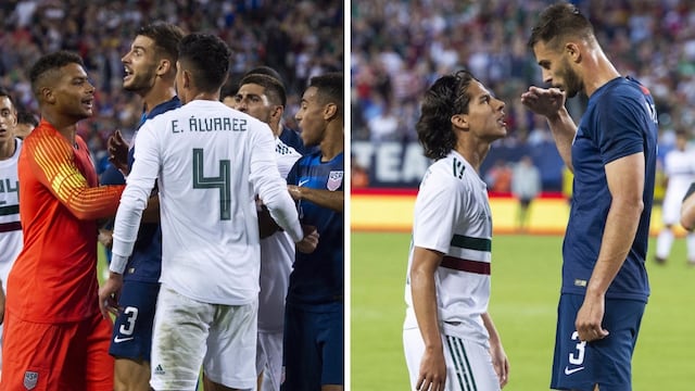 Álvarez defiende a Lainez.