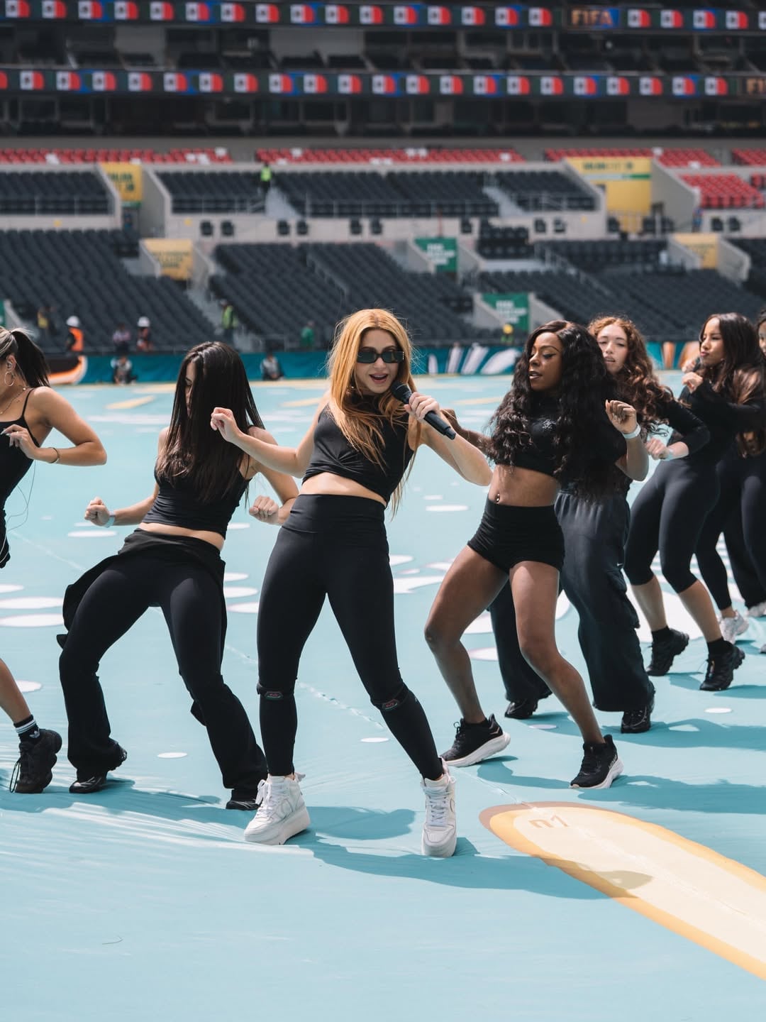 Shakira comparte ensayos del Mundial 2026