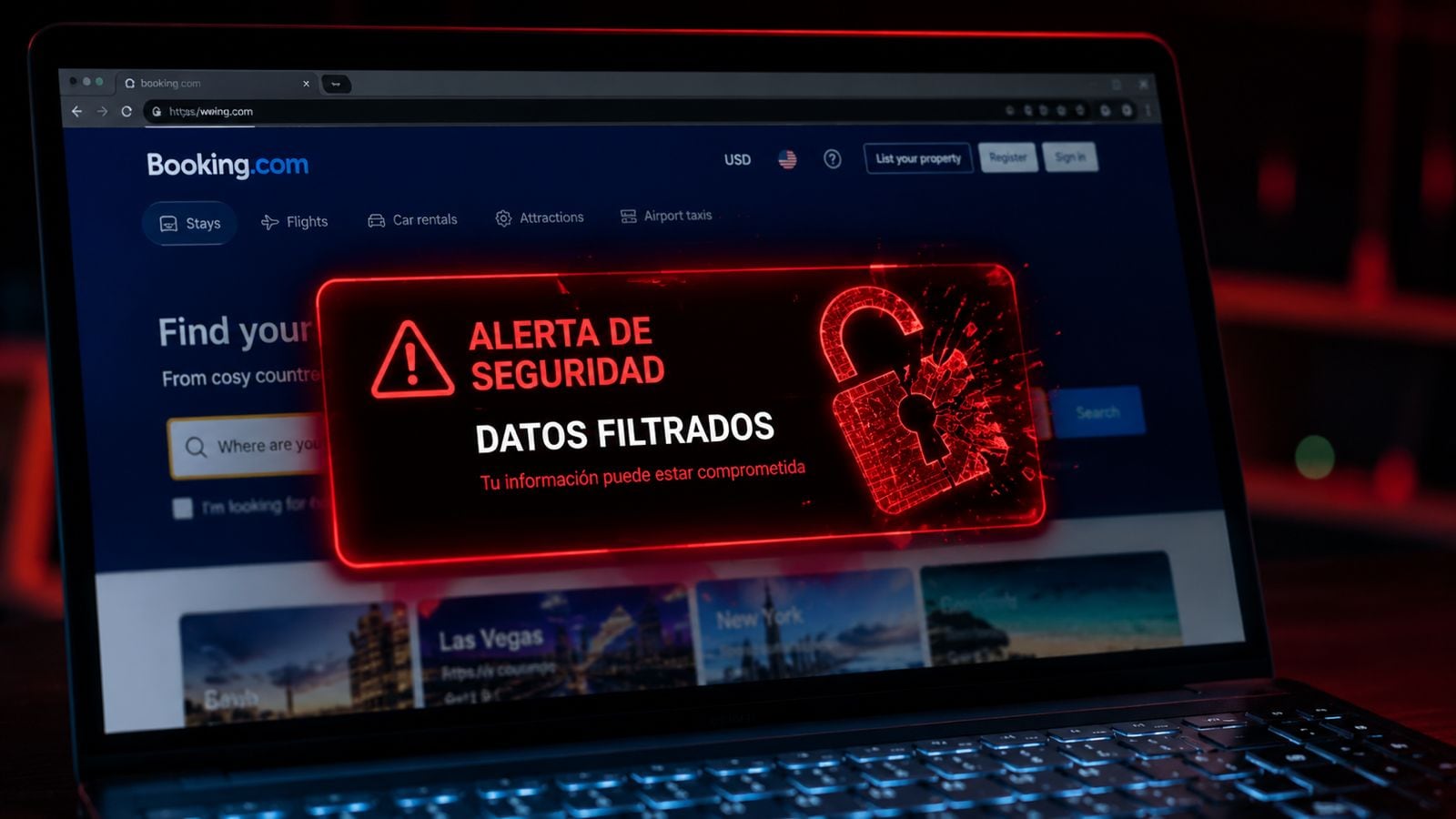 Silent4Business alerta sobre nuevas tácticas de fraude tras ciberataque a Booking.com