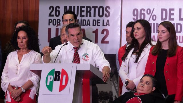 Alejandro Moreno, dirigente nacional del PRI