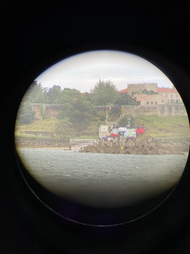 Llegada de Escuadrón 421 a España