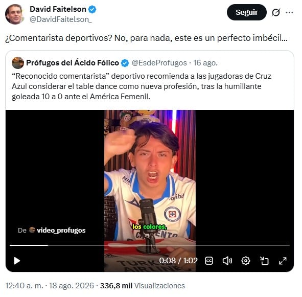 David Faitelson contra Santiago Domínguez y Pláticas del Mal