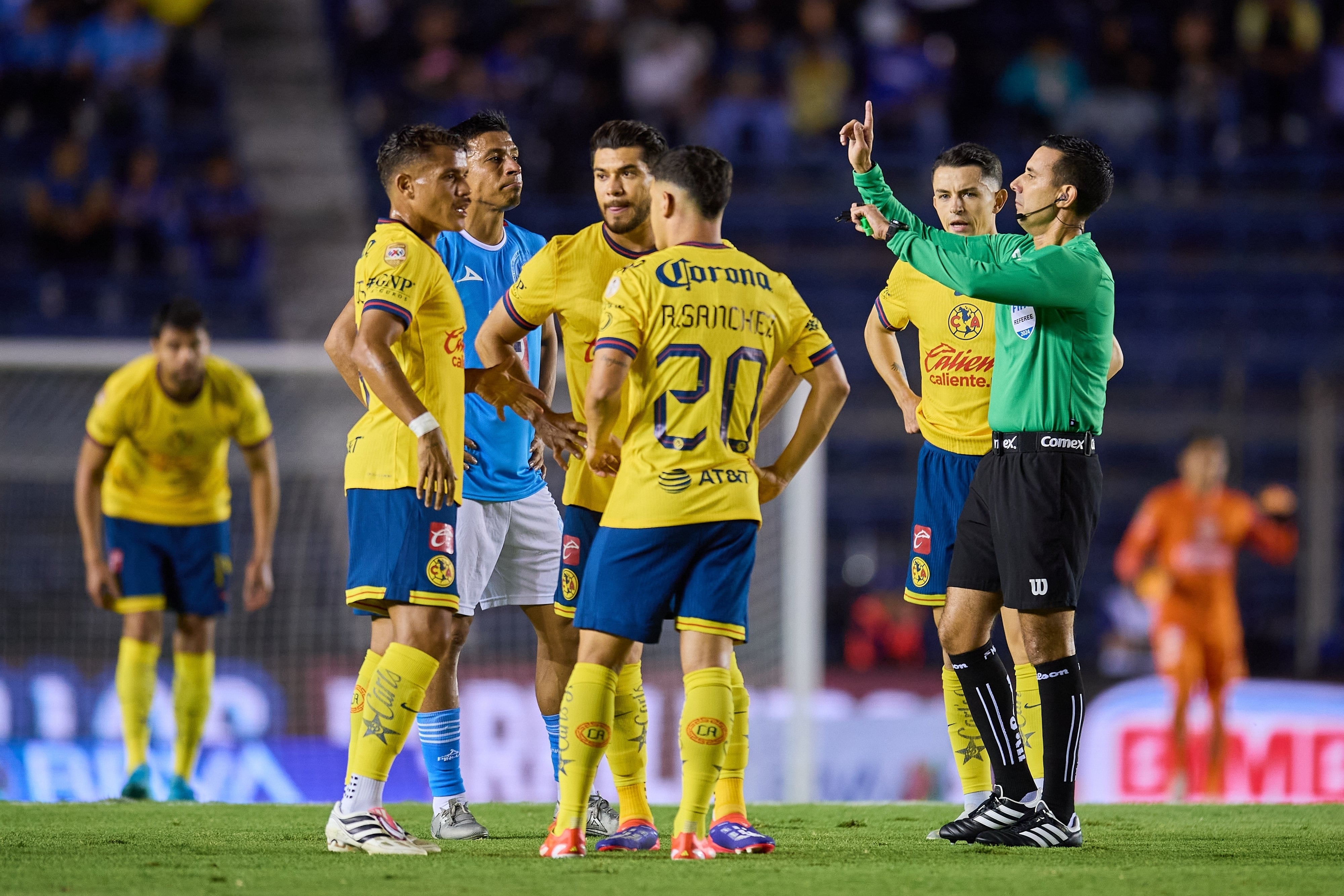 Cruz Azul vs América.