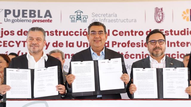 Sergio Salomón: Con nuevas instalaciones del IPN, Puebla se consolida como referente en oferta educativa