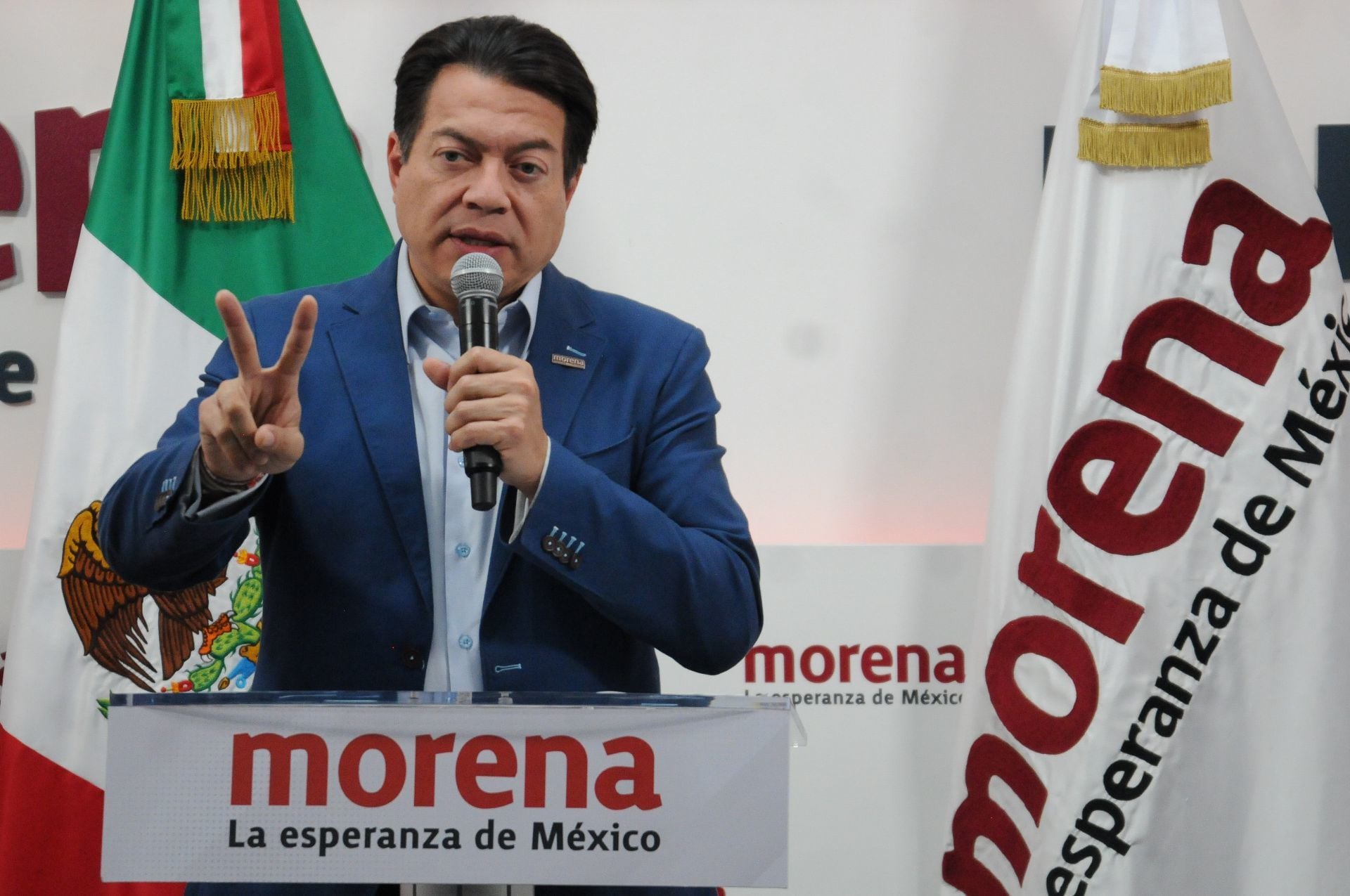 Mario Delgado, dirigente nacional de Morena