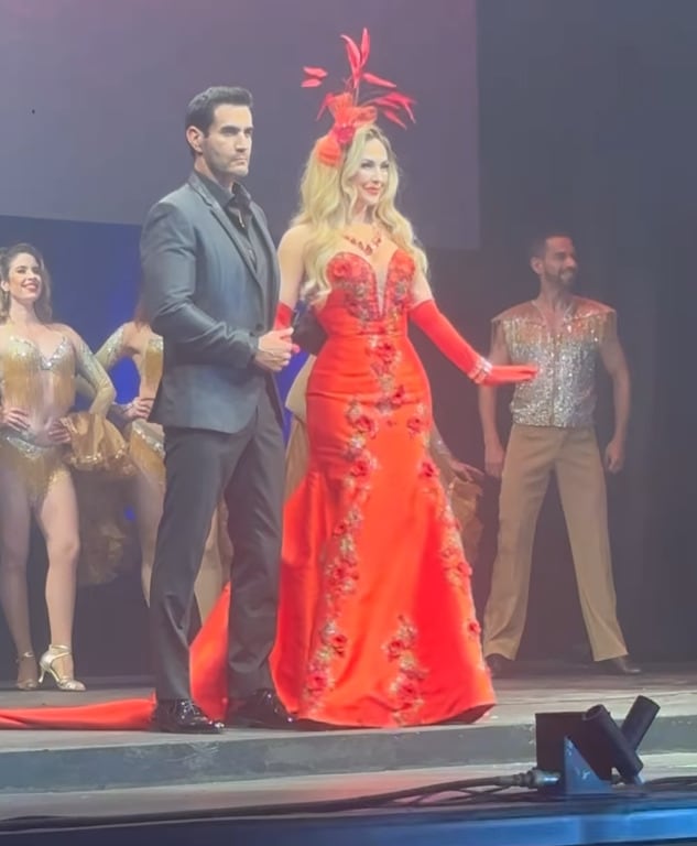 Aracely Arámbula y David Zepeda en Perfume de Gardenia