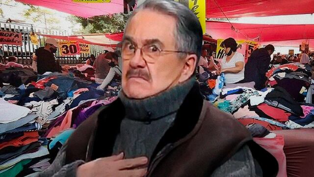 Pedro Sola saca su lado clasista por la ropa de paca