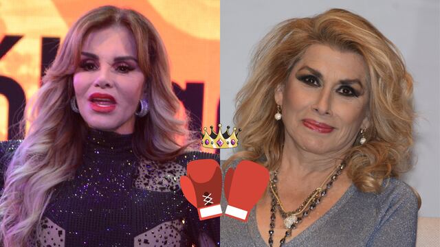 ¿Dulce y Lucía Méndez pelearon en Siempre Reinas? Esto se sabe.
