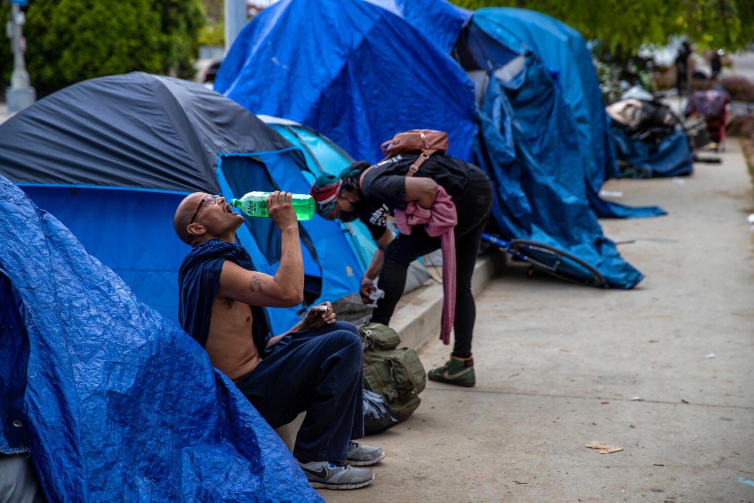 Personas sin hogar en Estados Unidos