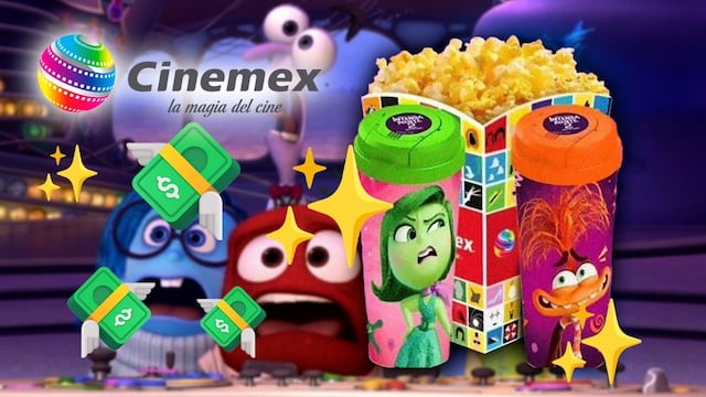 Combo Intensamente en Cinemex