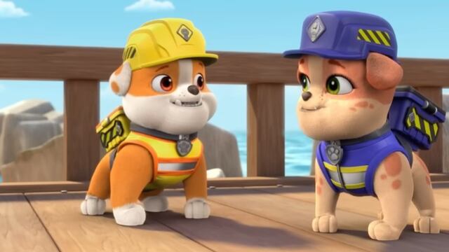Locas misiones acuáticas de Rubble de Paw Patrol