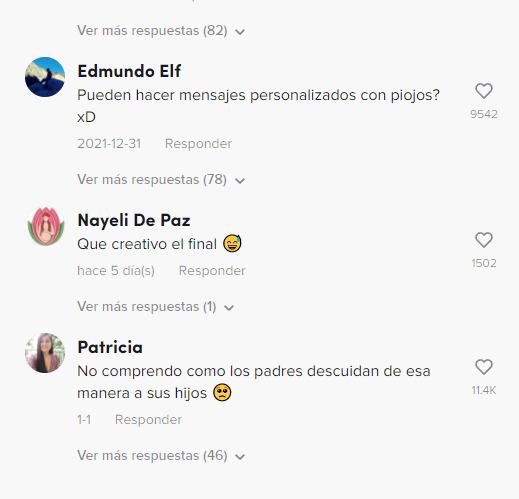 Comentarios al video de la cabeza llena de liendres