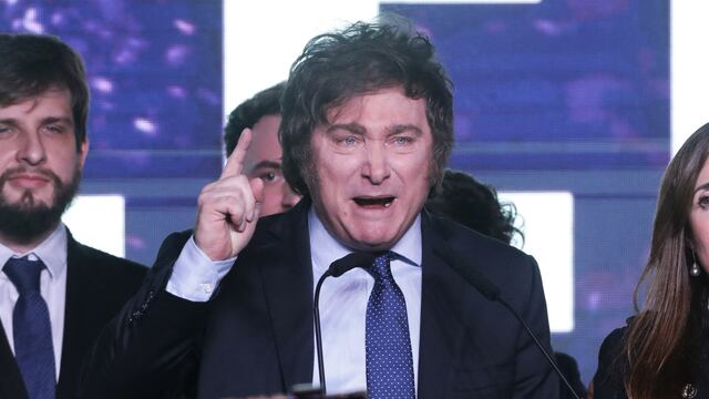 Javier Milei, candidato presidencial en las elecciones Argentina 2023