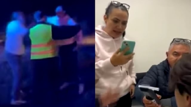 Lady Alcoholímetro defendiendo a su hijo en control de alcoholemia de Pachuca