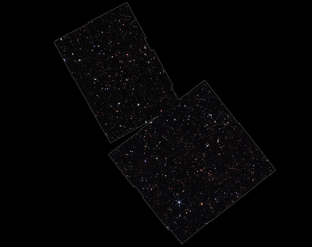 Galaxias captadas por el telescopio James Webb