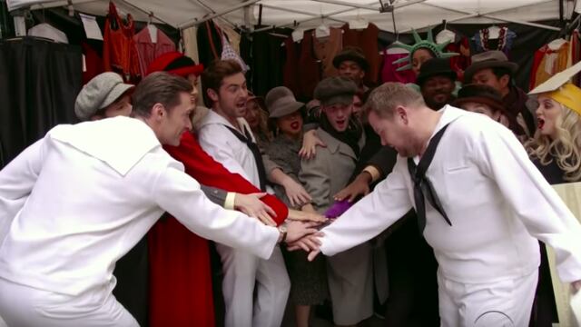 Hugh Jackman, Zac Efron, Zenday, James Corden