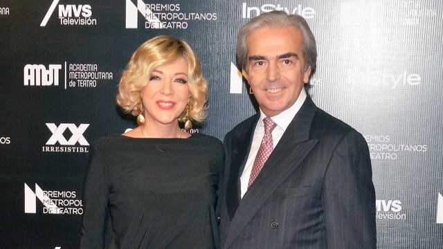 Edith González y Lorenzo Lazo