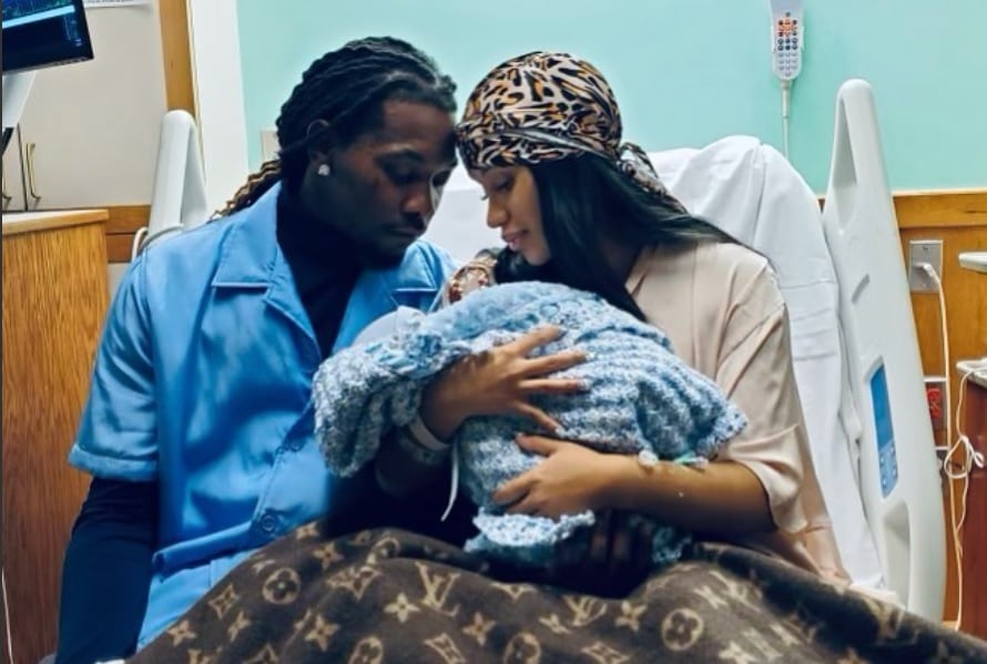 Cardi B y el rapero Offset