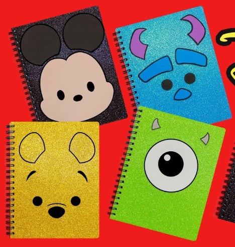 Forro de libreta con temática de personajes