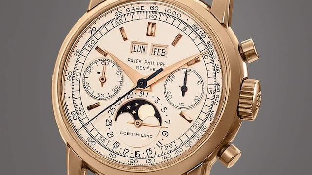 Rompen record en subasta de relojes venden Patek Philippe 2499 por 150 millones de pesos