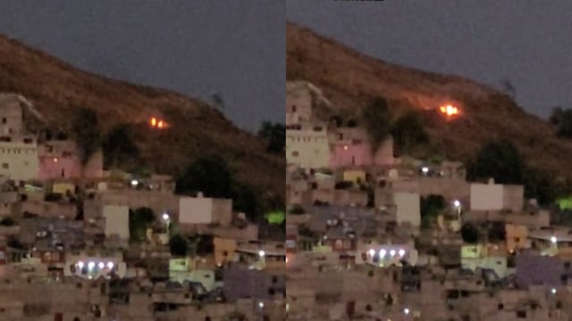 ¿Brujas? TikTok debate sobre las bolas de fuego que se ven en un cerro