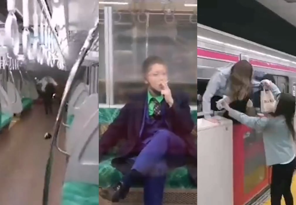 Hombre vestido de Joker apuñala a 17 personas en Japón