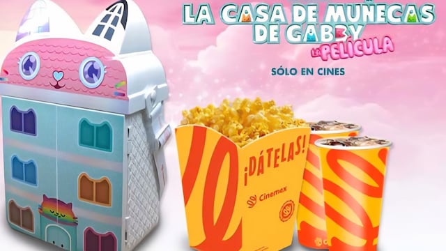 Combo La casa de muñecas de Gabby en Cinemex