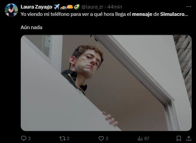 Memes por el Simulacro Nacional 2024