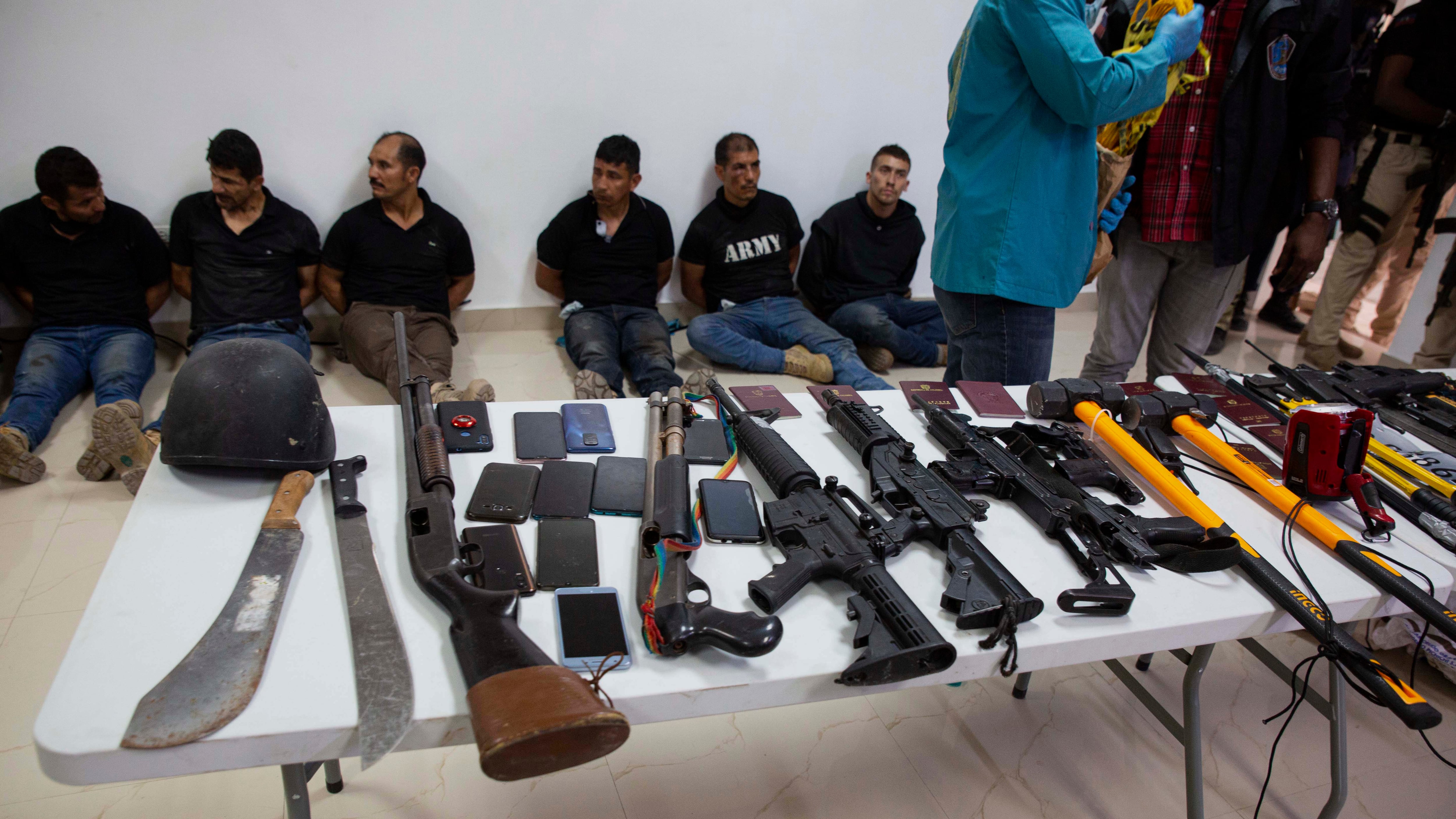 Exsoldados implicados en asesinato de presidente de Haití