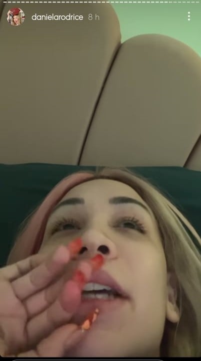 Daniela Rodrice se muda de casa.