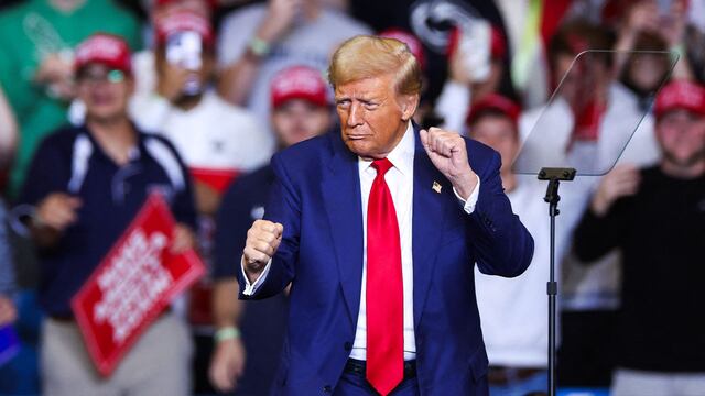 Donald Trump, presidente de los Estados Unidos