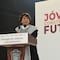 Delfina Gómez entrega tarjetas “Jóvenes Construyendo el Futuro” en Chimalhuacán