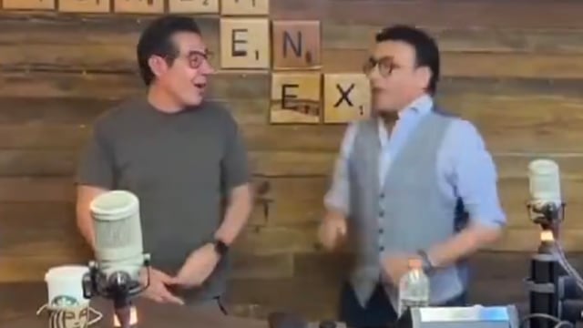 Adal Ramones y Yordi Rosado revivieron uno de los bailes más recordados de Otro Rollo