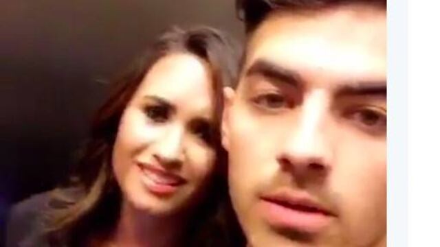 Demi Lovato y Joe Jonas