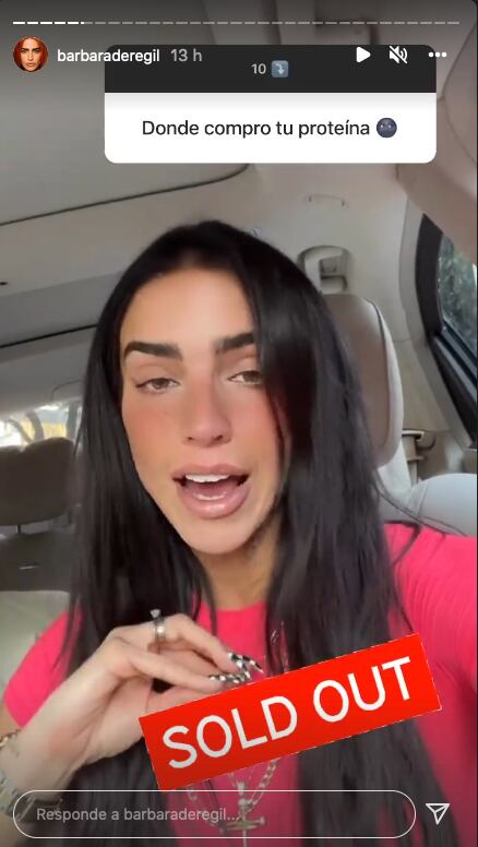 Bárbara de Regil agota su proteína Loving It