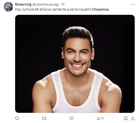 Memes celebrando cumpleaños de Chayanne