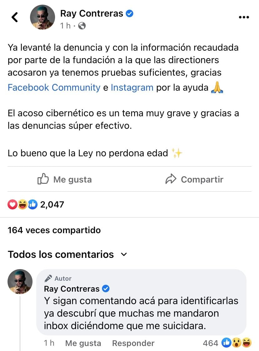 Capturas de Ray Contreras