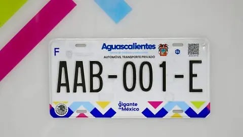 Diseños de placas en México