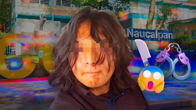 Estudiante del CCH Naucalpan de la UNAM ataca a maestro con cuchillo