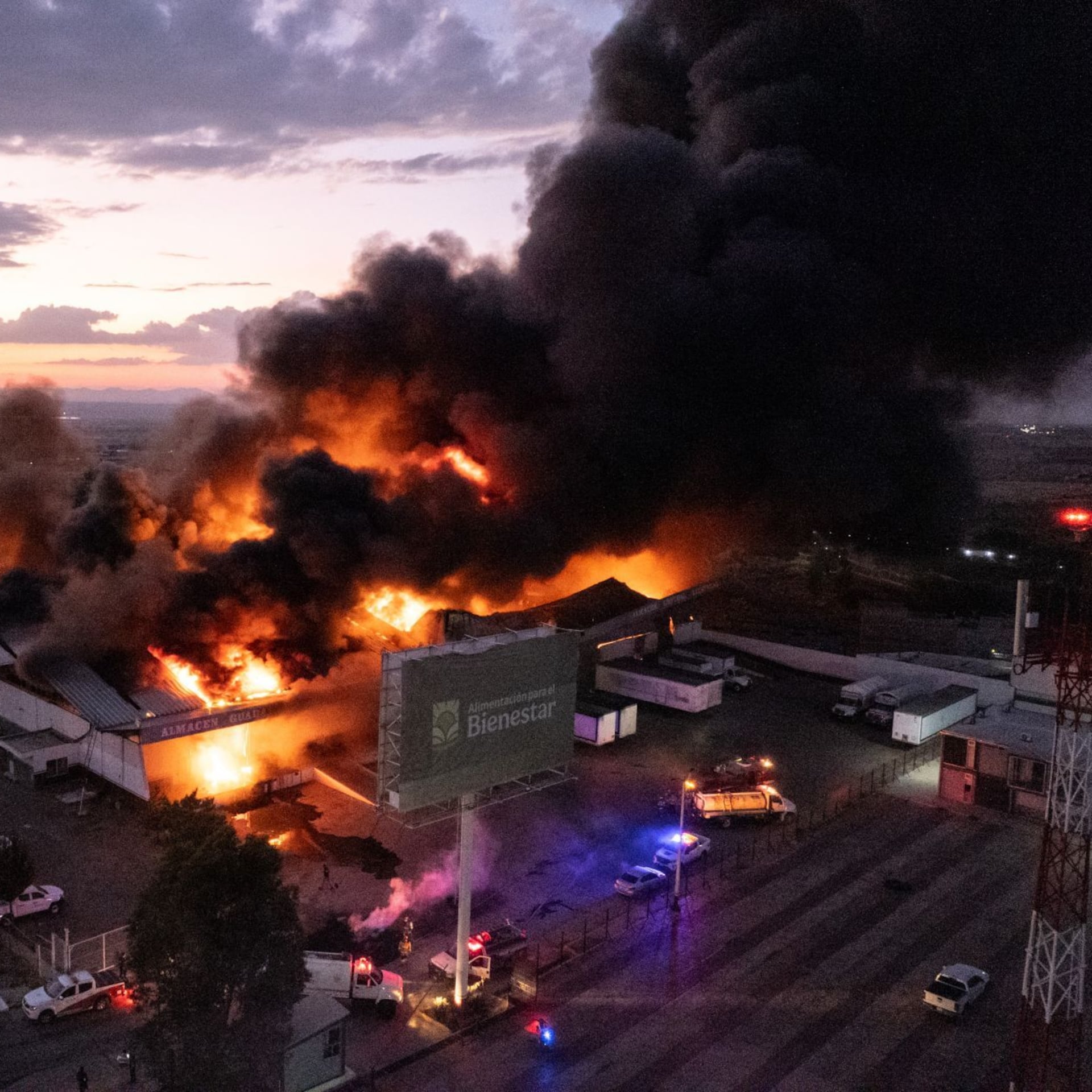 Incendio en Zacatecas deja pérdidas por más de 6 mdp a Alimentación para el Bienestar