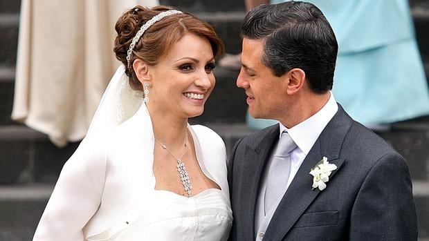 Angélica Rivera y Enrique Peña Nieto