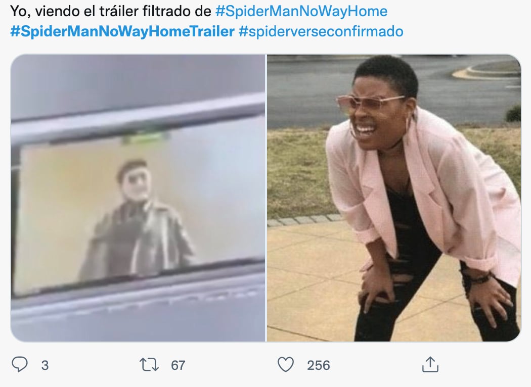 Memes de 'Spider-Man: No Way Home'