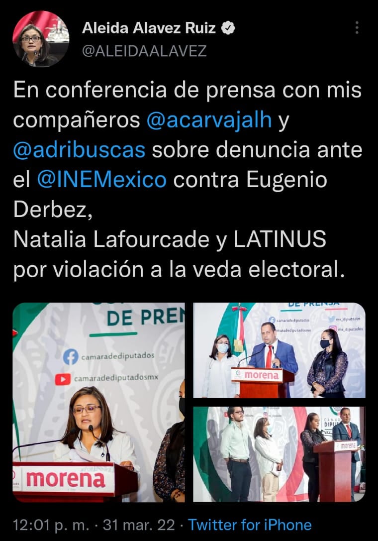 Diputados de Morena denuncian ante el INE a Eugenio Derbez y celebridades que apoyan Selvame del Tren