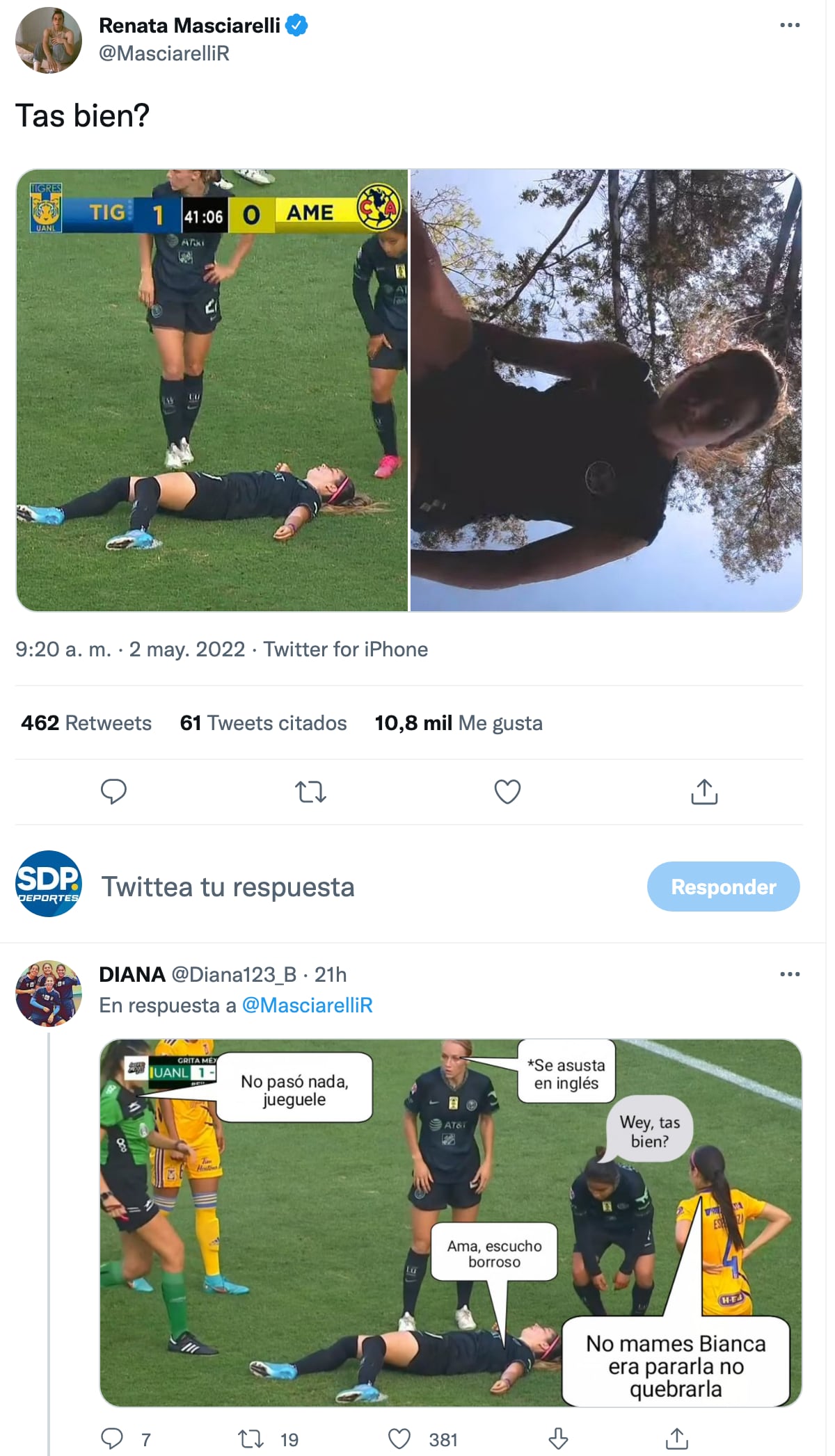 Meme sobre Katty Martínez